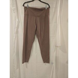 Zobha Mauve High-Waisted Athletic Leggings XXL